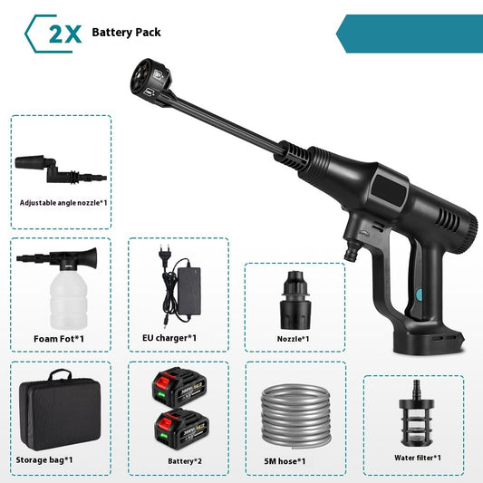 Brushless Car Wash High-pressure Water Gun For Household Use