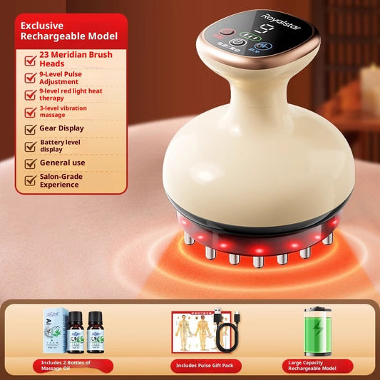 Electric Meridian Brush Massager Universal For Entire Body