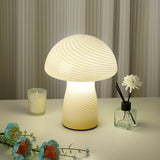 Mushroom Lamp Bed  Breakfast Study Small Night Lamp Bedroom Sleep Bedside Lamp