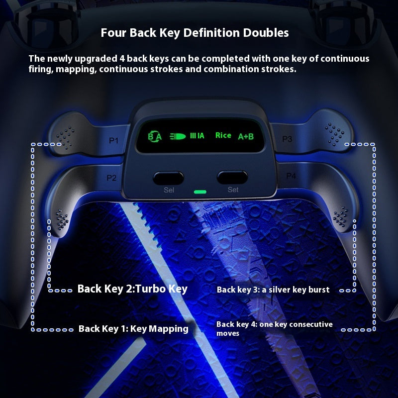 Four-back Key Handle Rear Back Splint Pick