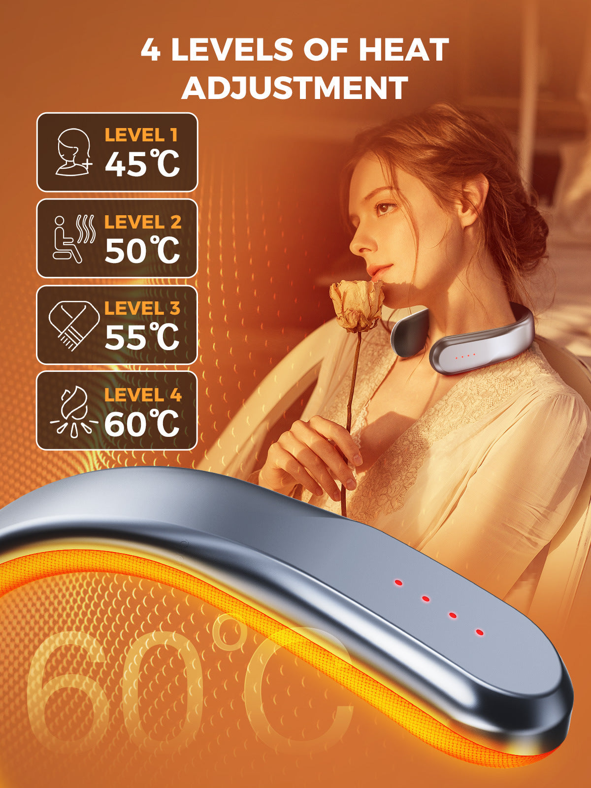 Neck Warmer Home Office Portable Neck Hot Compress Device