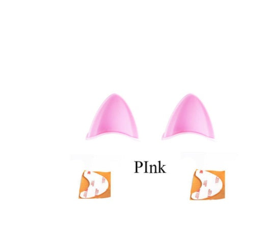 Electric car helmet cat ear accessories