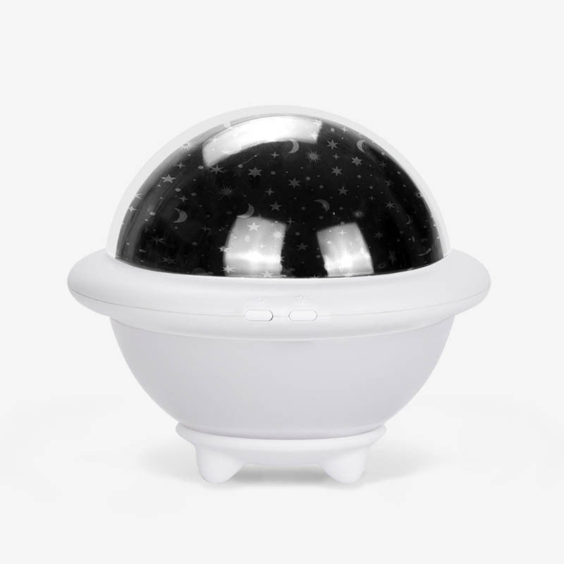 UFO starry sky light projection light LED night light creative romance