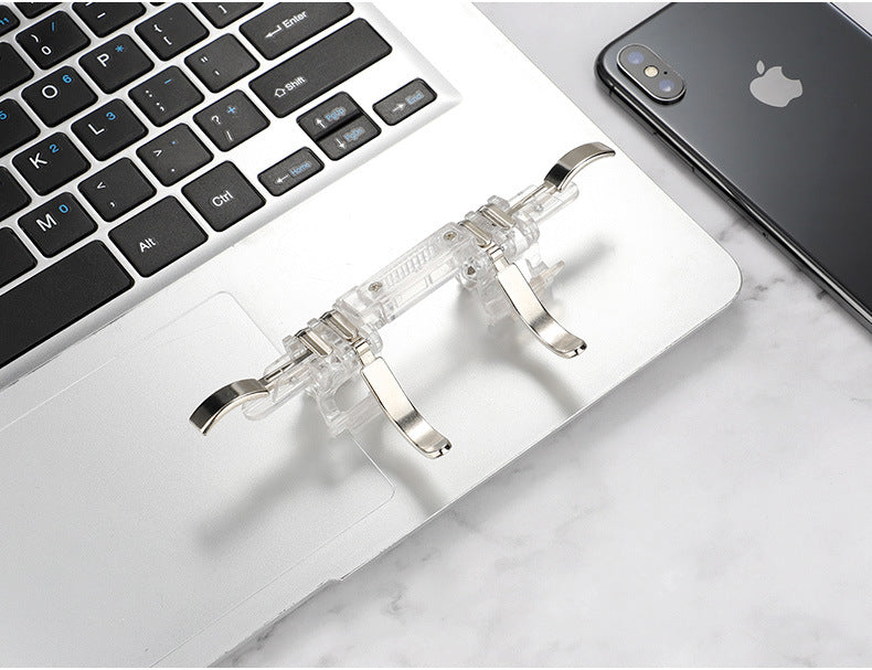 Six-Finger Linkage Metal Button Gamepad