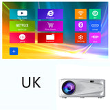 Hd Smart Projector Wifi Home 3200 Lumen Cell Phone Projector