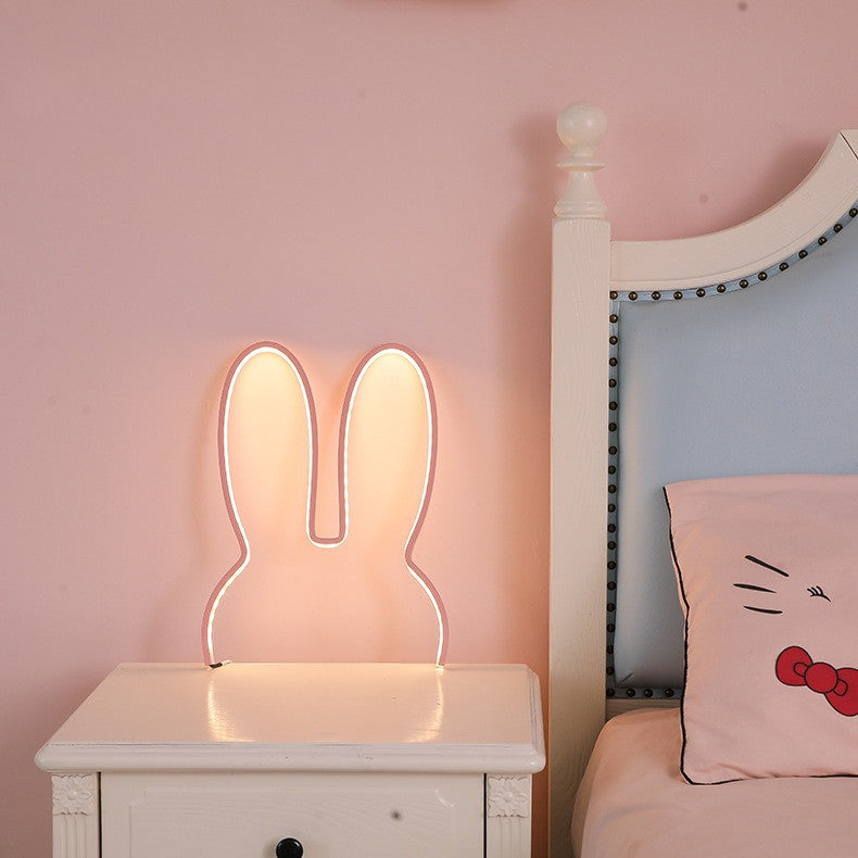 Children's Room Cute Cute Rabbit Net Red LED Wall Light Night Light