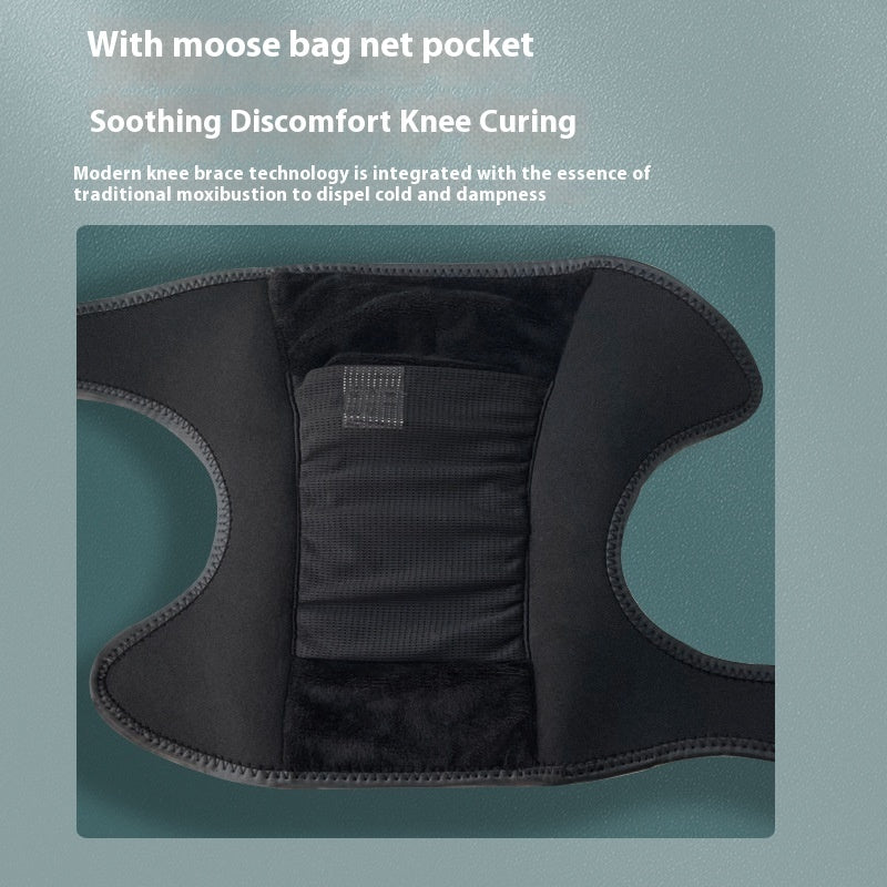 New Graphene Knee Cold Leg Warm Joint Hot Compress Heating Knee Pad Massage Instrument