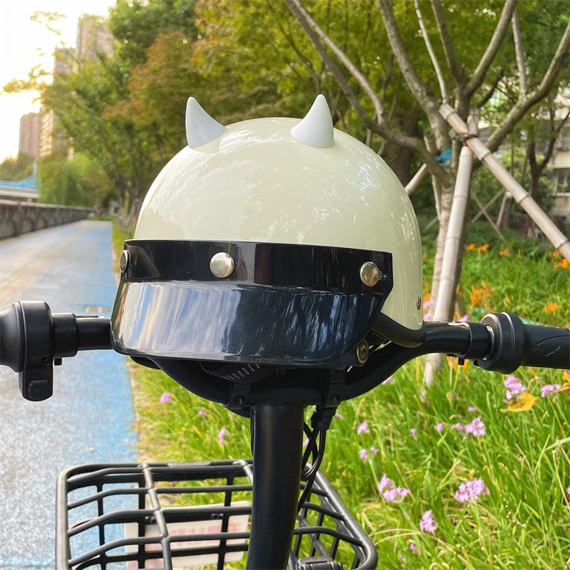 Fashion Electric Car Motorcycle Helmet Decorative Accessories