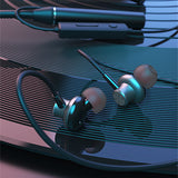 Neck-mounted Bluetooth headset