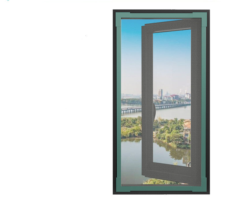 Anti-mosquito Magnetic Suction Screen Window Net Self-loading Screen