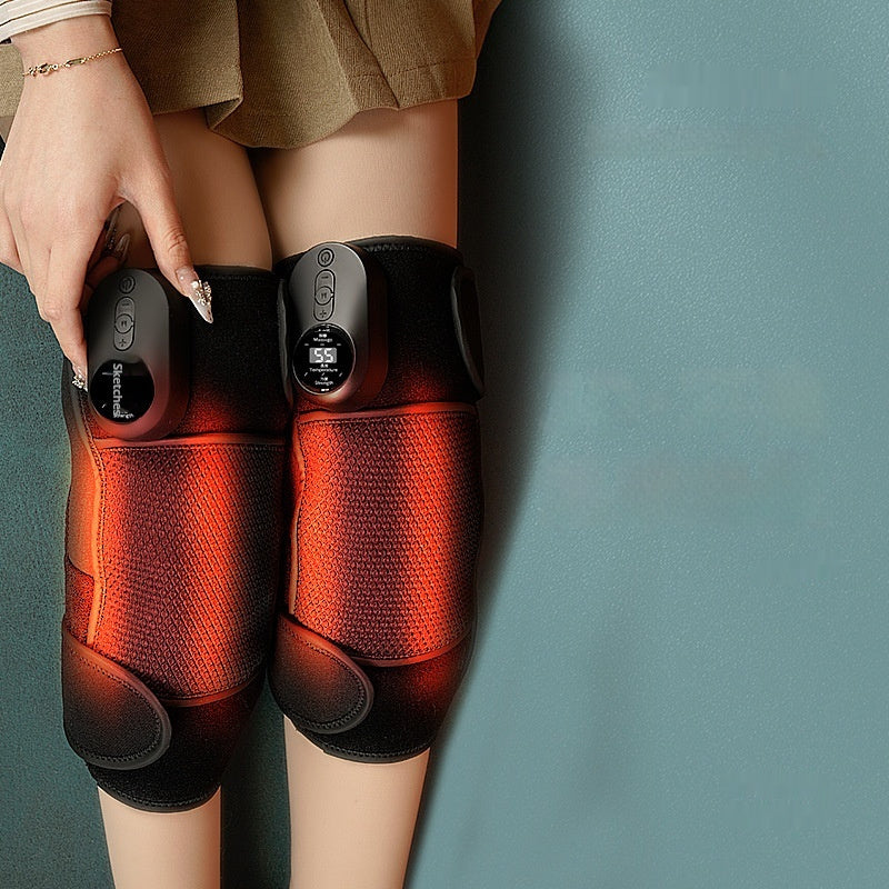 New Graphene Knee Cold Leg Warm Joint Hot Compress Heating Knee Pad Massage Instrument