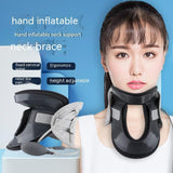 Inflatable Cervical Neck Brace Neck Support Office Pillowcase