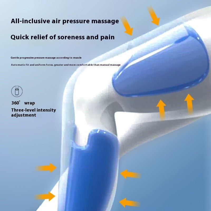 Electric Heating Knee Pad Calf Airbag Old Cold Leg Joint Air Wave Knee Massager