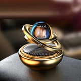 Aluminum Alloy Interstellar Solar Rotating Car Perfume Accessories
