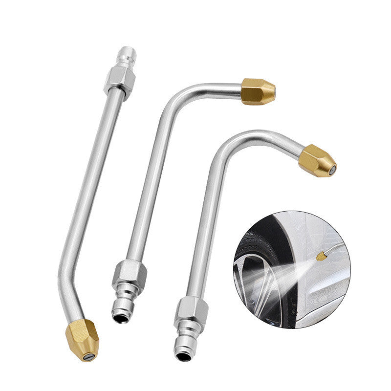 Curved Rod Nozzle High Pressure Washing Machine Water Gun Quick Plug Connector