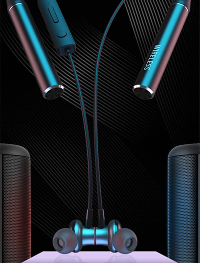 Neck-mounted Bluetooth headset