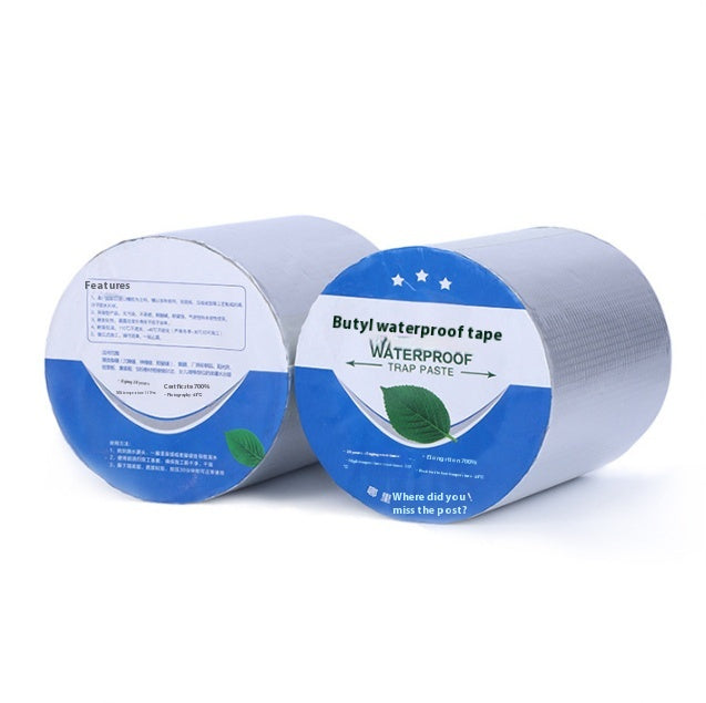 Roof Crack Self-adhesive Strong Water Resistence And Leak Repairing High Temperature Resistance Butyl Rubber Tape
