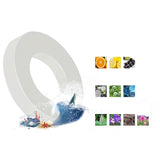 Aluminum Alloy Interstellar Solar Rotating Car Perfume Accessories