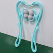 Neck Manual New Four-wheel Cervical Clip Neck Massager