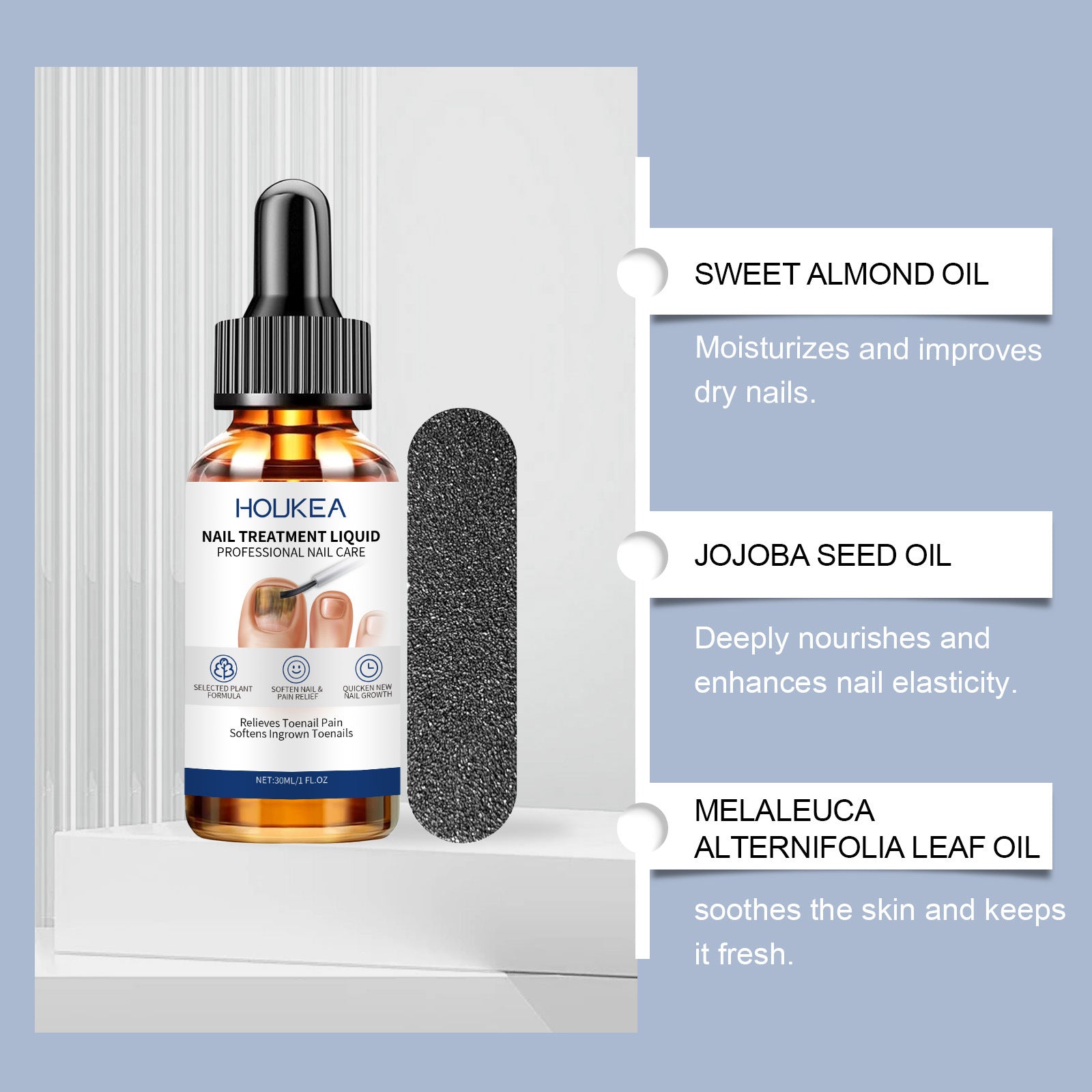 Gentle Moisturizing Repair Glossy Care Bright Soft Nail Face Nail Nutrient Solution