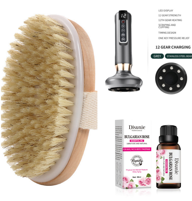 Electric Vacuum Cupping Massager For Body Anti-Cellulite Suction Cup Gua Sha Massage Body Cups Guasha Fat Burning Slimming Jars