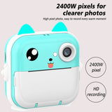 Children's Cartoon Digital Mini HD Selfie Beauty Printing Camera