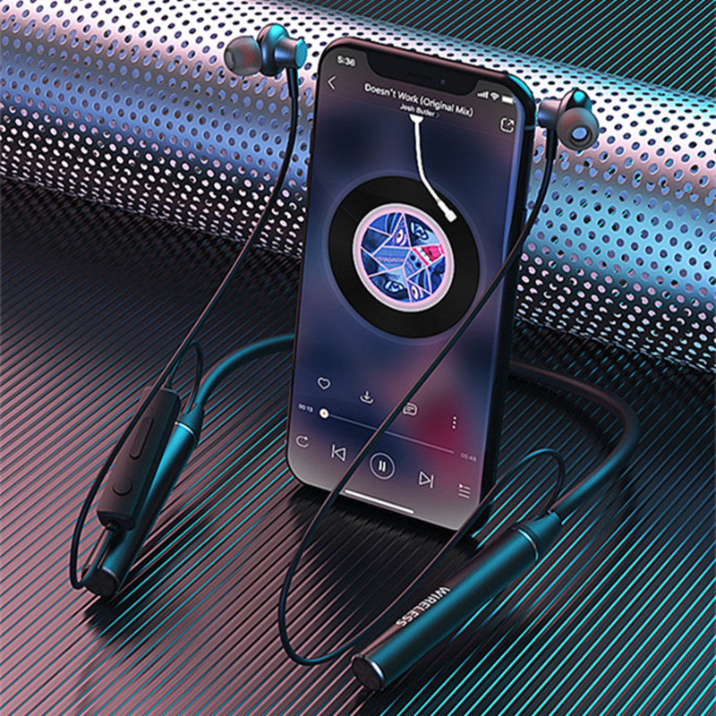 Neck-mounted Bluetooth headset