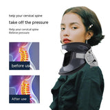 Inflatable Cervical Neck Brace Neck Support Office Pillowcase