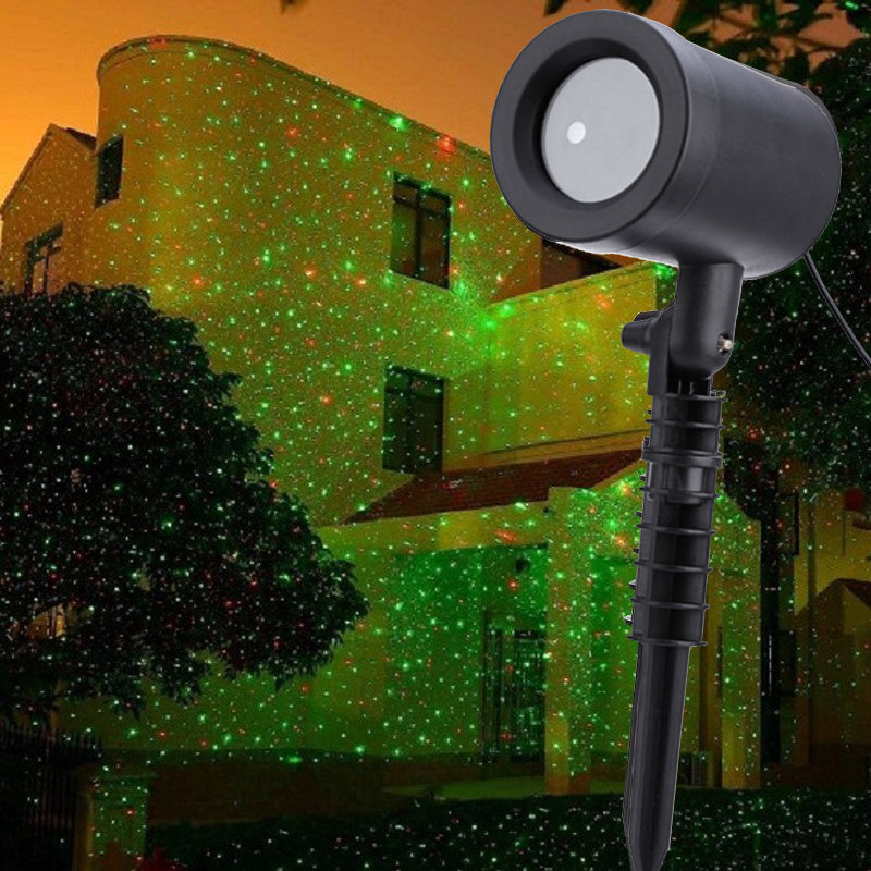 Outdoor laser projector