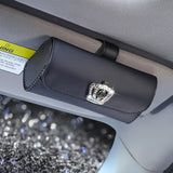 Car Glasses Case Multifunctional Sun Visor Storage Box Of Cars Car Accessories