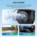 15X Zoom Gun Ball Linkage WiFi Camera
