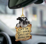 Car Key Backpack Accessories Pendant Double-sided