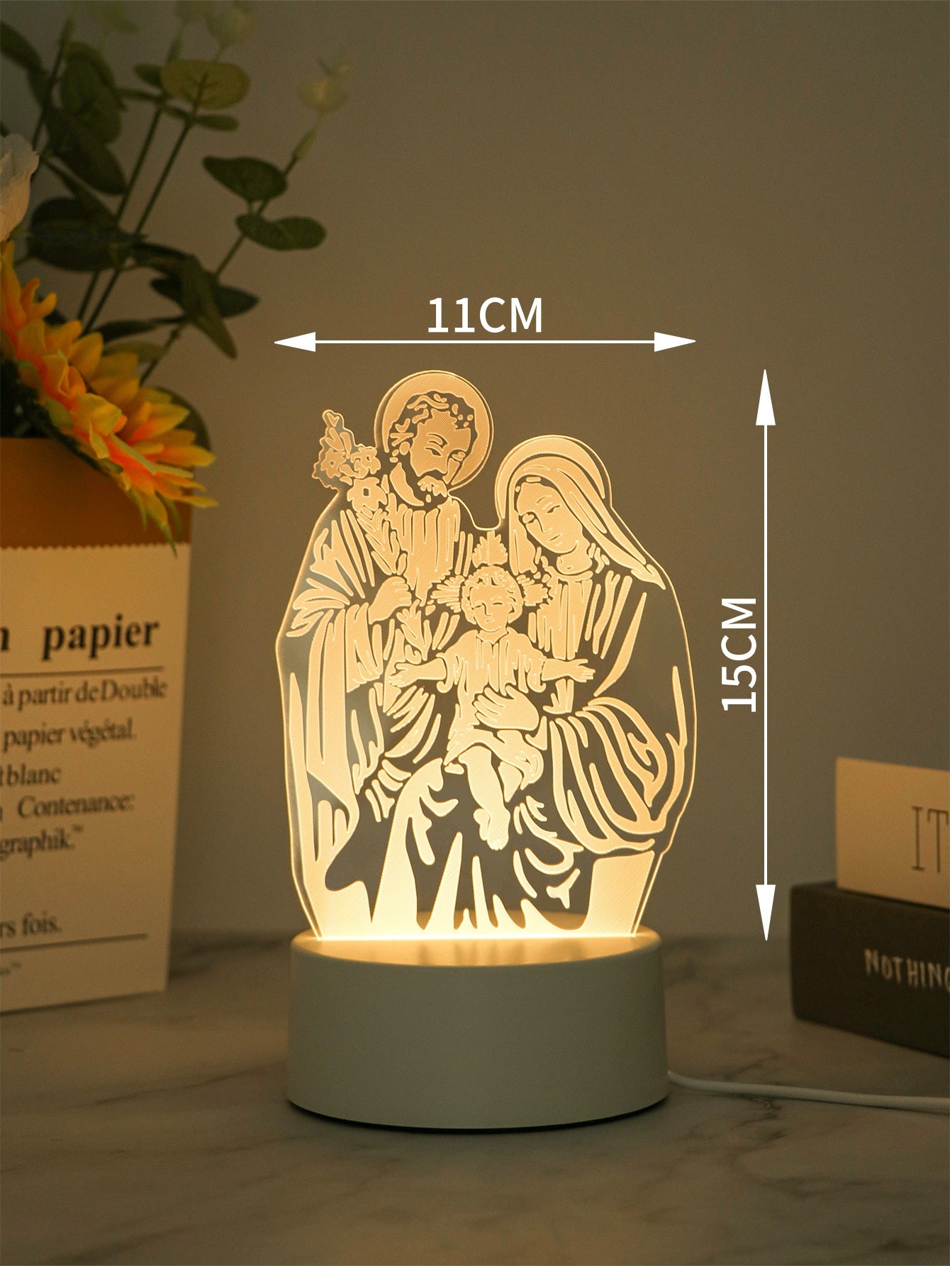 Acrylic 3Dd Small Night Lamp Led Decoration Night Light