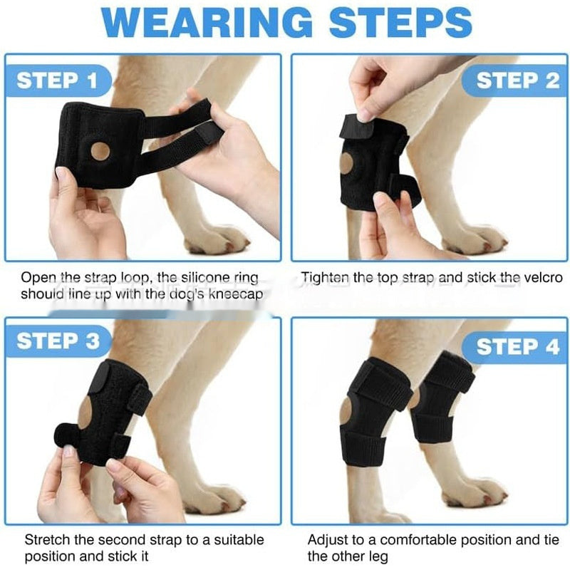 Pet Dog Leg Guard Joint Knee Pad ACL Ligament Tear Auxiliary Rehabilitation Cat Joint Dislocation Protection