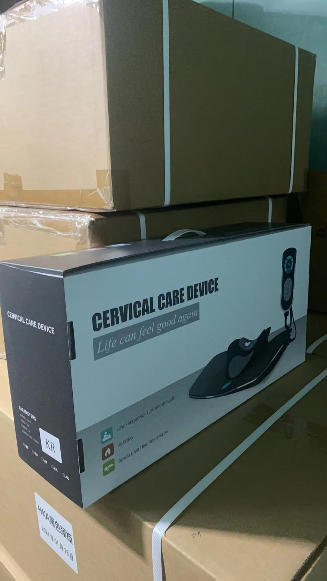 Multifunctional Traction Device Electric Neck Massager With Dynamic Neck Stretching