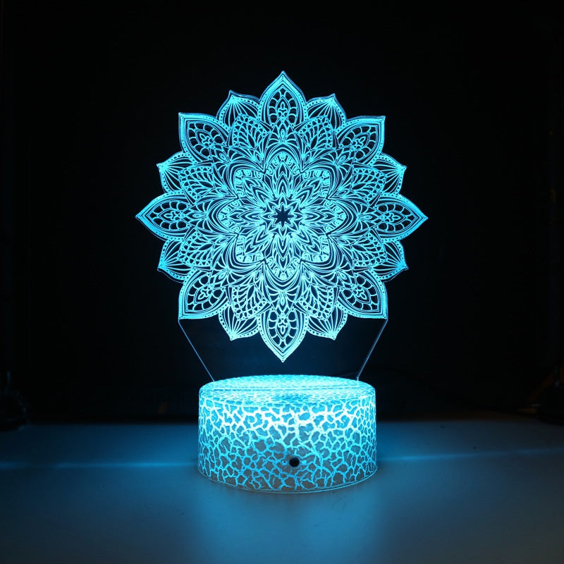 Colorful Touch LED Creative Night Light Holiday Gift Table Lamp