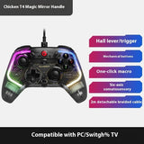 Game Handle Wired Handle Hall Rocker Machine