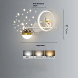 Astronaut Children's Room Wall Lamp Creative LED Background Wall Lamp