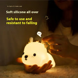 Small Night Lamp USB Charging Colorful Color Changing Timing Night Light LED Bedside Sleeping Light