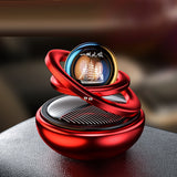 Aluminum Alloy Interstellar Solar Rotating Car Perfume Accessories