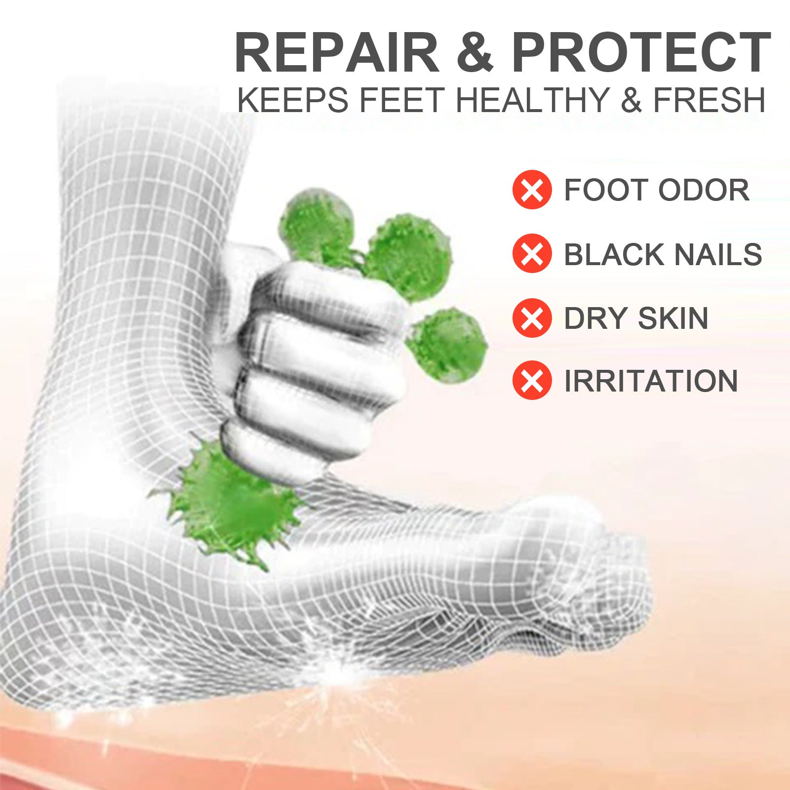Foot Repair Cleaning Softening Hand And Foot Nail Nutrition Care Solution Suit