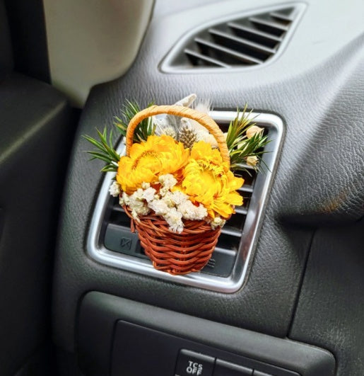 Flower Basket Car Air Vent Clip Accessories