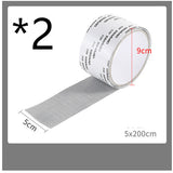 Window Net Anti-mosquito Mesh Sticky Wires Patch Repair Tape New Screen Window Door Mosquito Netting Patch Repair Broken Hole