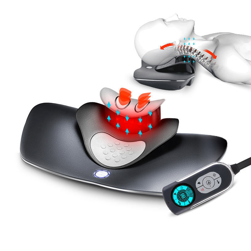 Multifunctional Traction Device Electric Neck Massager With Dynamic Neck Stretching