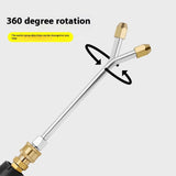 Curved Rod Nozzle High Pressure Washing Machine Water Gun Quick Plug Connector