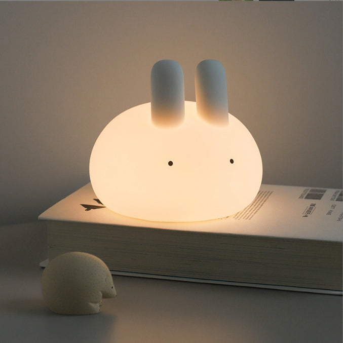 Small Night Lamp USB Charging Colorful Color Changing Timing Night Light LED Bedside Sleeping Light