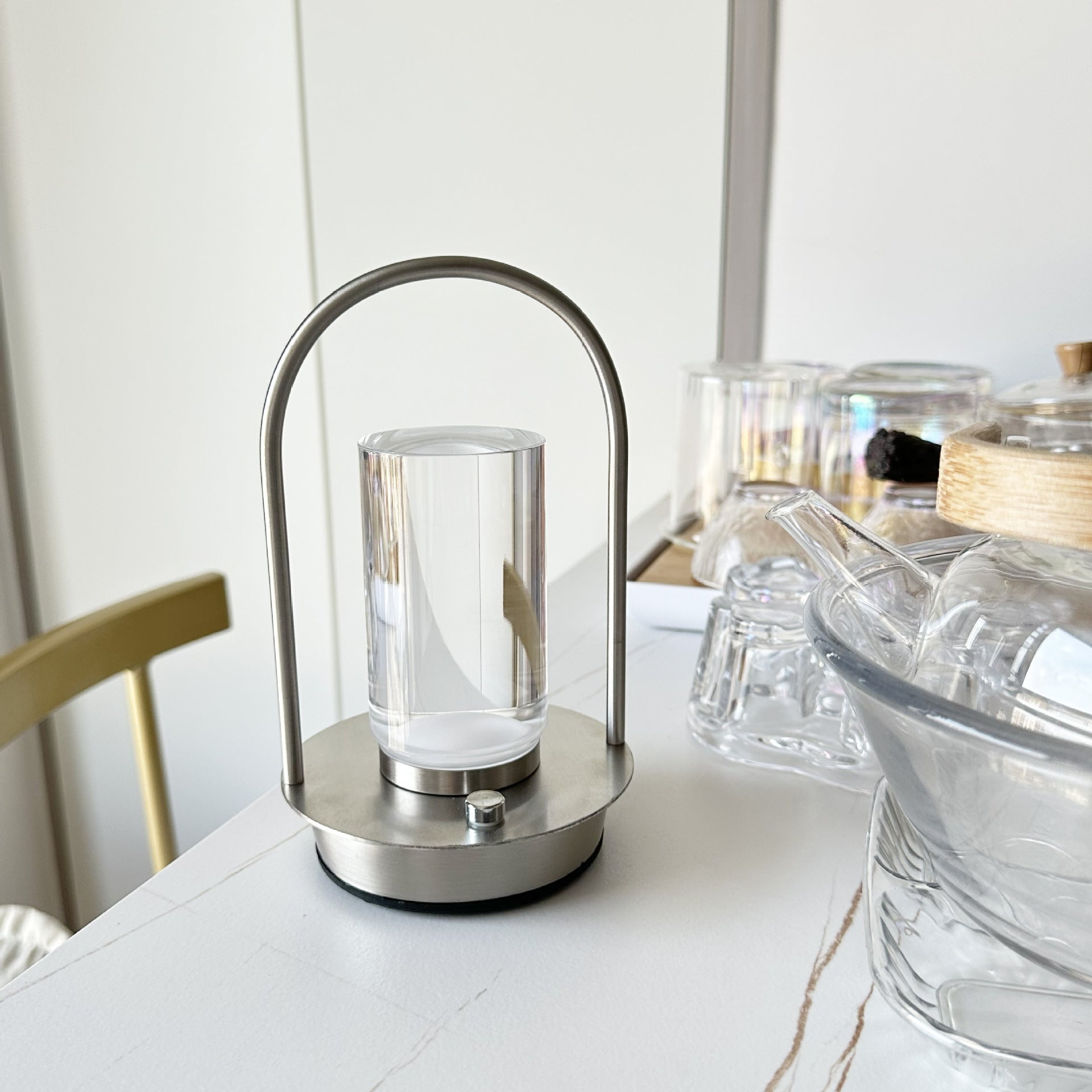 Simple Portable Ambience Light LED Charging Touch Small Night Lamp