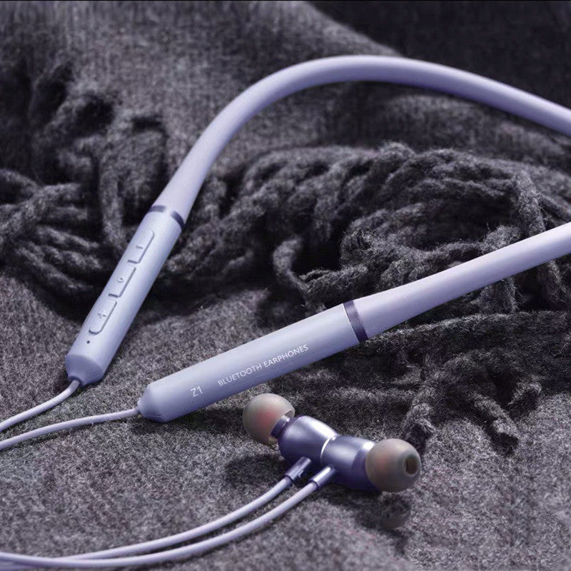 Wireless Sports Bluetooth Headset Binaural Neck Hanging Neck Style