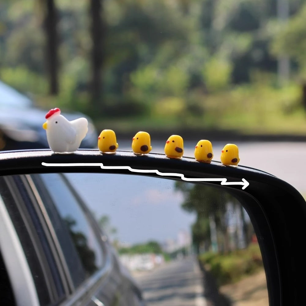 Little Chicken Car Accessories Decoration Doll Cute
