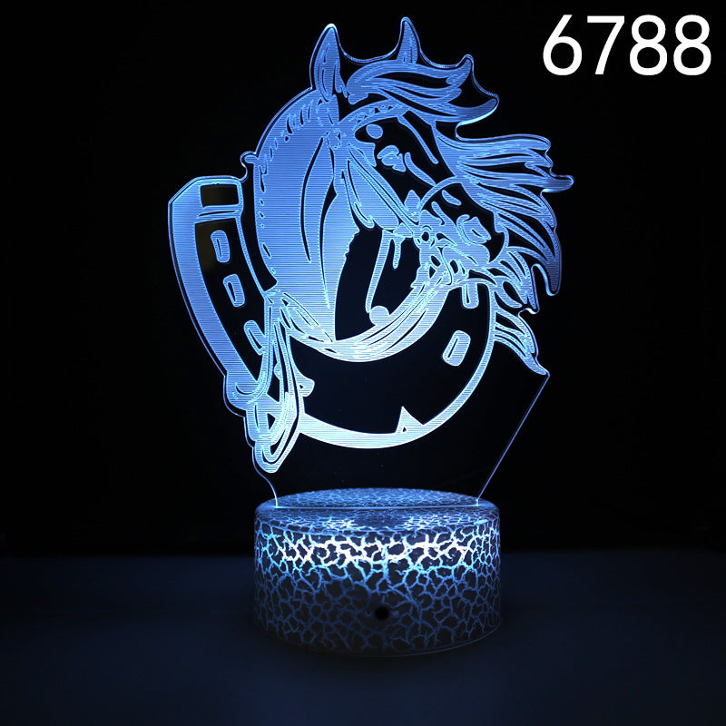 Colorful Touch LED Creative Night Light Holiday Gift Table Lamp